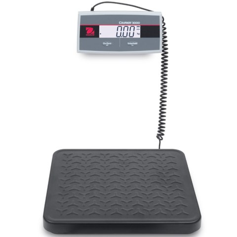 Waga platformowa pocztowa do paczek OHAUS COURIER 3000 LCD 33x32cm 200Kg / 100g Waga platformowa pocztowa do paczek OHAUS COURIER 3000 LCD 33x32cm 200Kg / 100g