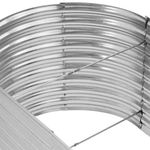 Grządka rabata donica ogrodowa na warzywa rośliny owalna STAL 202 x 78 x 100 cm Grządka rabata donica ogrodowa na warzywa rośliny owalna STAL 202 x 78 x 100 cm