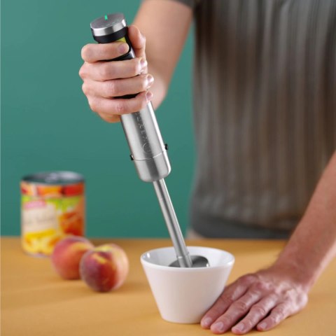 Mikser blender ręczny bezprzewodowy 5 biegów Smart Pressure śr. 65 x 390 mm 150 W Mikser blender ręczny bezprzewodowy 5 biegów Smart Pressure śr. 65 x 390 mm 150 W