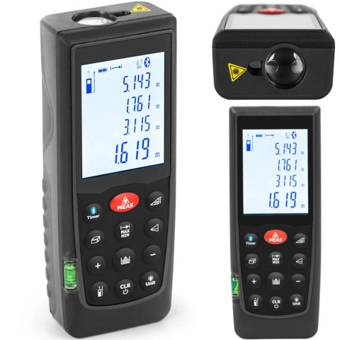 Dalmierz laserowy miernik odległości Bluetooth 70 m / 1.5 mm Dalmierz laserowy miernik odległości Bluetooth 70 m / 1.5 mm