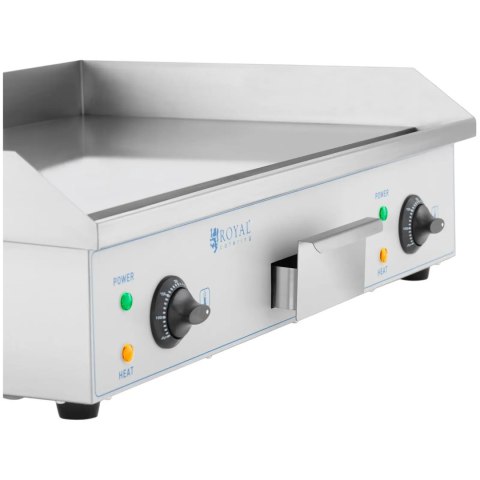 Grill elektryczny płyta grillowa gładka podwójna 730 x 400 mm 2 x 2200 W Grill elektryczny płyta grillowa gładka podwójna 730 x 400 mm 2 x 2200 W