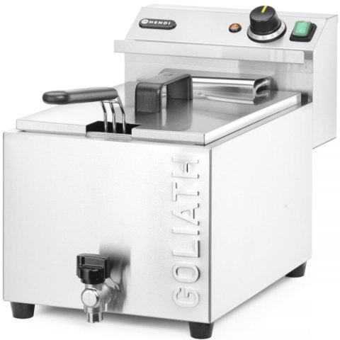 Najmocniejsza frytownica frytkownica z kranem HENDI GOLIATH 400V 10.2kW 10L Najmocniejsza frytownica frytkownica z kranem HENDI GOLIATH 400V 10.2kW 10L