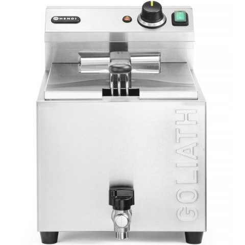 Najmocniejsza frytownica frytkownica z kranem HENDI GOLIATH 400V 10.2kW 10L Najmocniejsza frytownica frytkownica z kranem HENDI GOLIATH 400V 10.2kW 10L