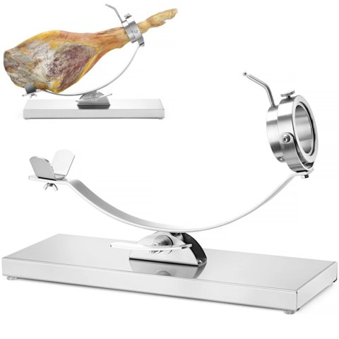 Stojak uchwyt do szynki dojrzewającej jamon serrano stalowy 595 x 215 x 300 mm Stojak uchwyt do szynki dojrzewającej jamon serrano stalowy 595 x 215 x 300 mm