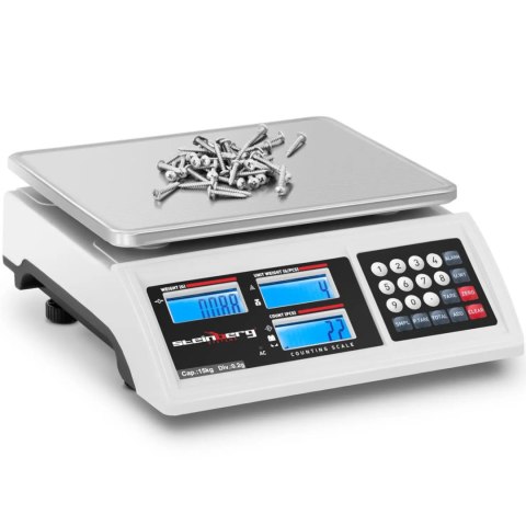Waga sklepowa handlowa licząca LCD RS232 15000 g / 0.2 g Waga sklepowa handlowa licząca LCD RS232 15000 g / 0.2 g