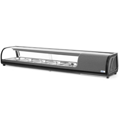 Witryna chłodnicza ekspozycyjna z oświetleniem LED 5 x GN 1/2 190 W Witryna chłodnicza ekspozycyjna z oświetleniem LED 5 x GN 1/2 190 W