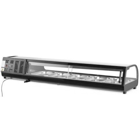 Witryna chłodnicza ekspozycyjna z oświetleniem LED 5 x GN 1/2 190 W Witryna chłodnicza ekspozycyjna z oświetleniem LED 5 x GN 1/2 190 W
