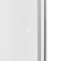 Konsola konsoleta fryzjerska lustro z oświetleniem LED owalne 180 x 70 cm - srebrne
