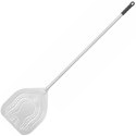 Łopata do pizzy Arena kwadratowa perforowana z wygiętym uchwytem 325 x 1475 mm