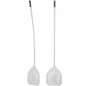 Łopata do pizzy Arena kwadratowa perforowana z wygiętym uchwytem 325 x 1800 mm