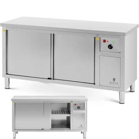 Szafa grzewcza podgrzewacz do talerzy 30-80 C 160 x 60 x 85 cm 2.4kW Szafa grzewcza podgrzewacz do talerzy 30-80 C 160 x 60 x 85 cm 2.4kW