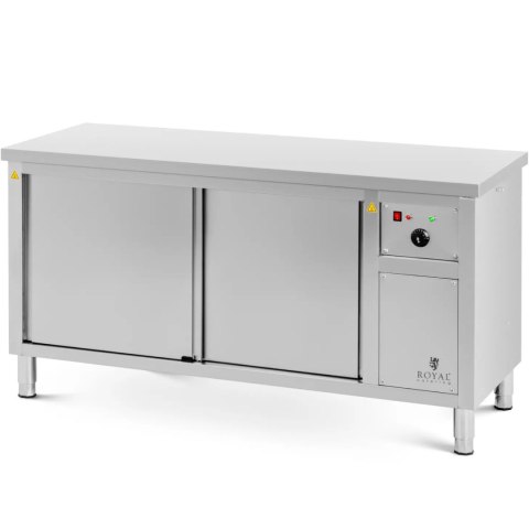 Szafa grzewcza podgrzewacz do talerzy 30-80 C 160 x 60 x 85 cm 2.4kW Szafa grzewcza podgrzewacz do talerzy 30-80 C 160 x 60 x 85 cm 2.4kW