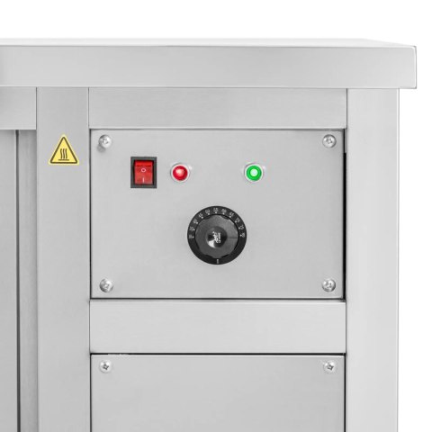 Szafa grzewcza podgrzewacz do talerzy 30-80 C 160 x 70 x 85 cm 2.4kW Szafa grzewcza podgrzewacz do talerzy 30-80 C 160 x 70 x 85 cm 2.4kW