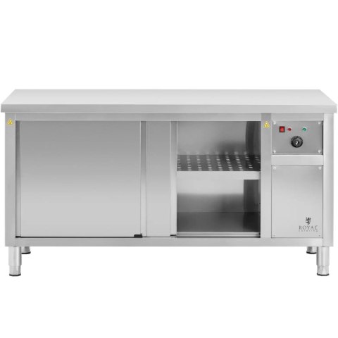 Szafa grzewcza podgrzewacz do talerzy 30-80 C 160 x 70 x 85 cm 2.4kW Szafa grzewcza podgrzewacz do talerzy 30-80 C 160 x 70 x 85 cm 2.4kW