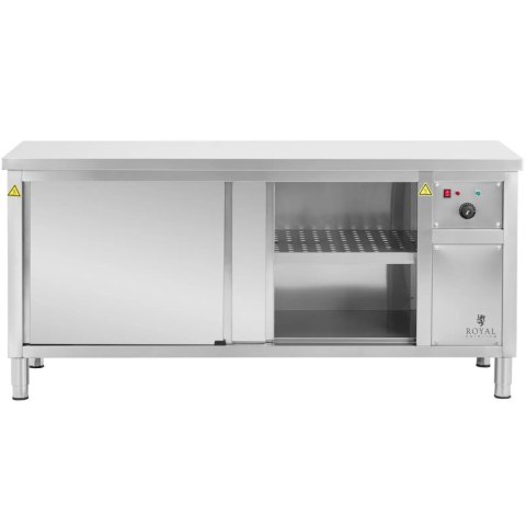 Szafa grzewcza podgrzewacz do talerzy 30-80 C 180 x 60 x 85 cm 2.4kW Szafa grzewcza podgrzewacz do talerzy 30-80 C 180 x 60 x 85 cm 2.4kW