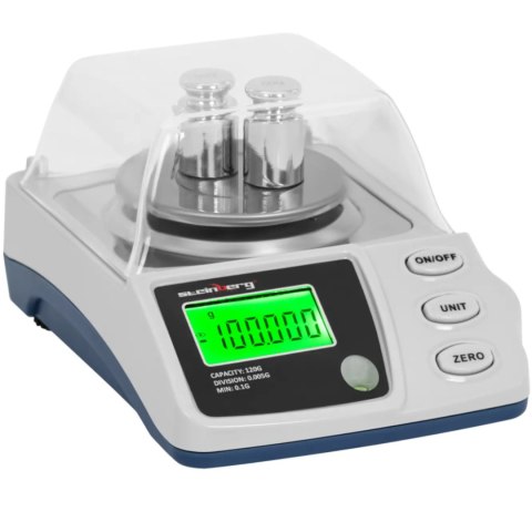 Waga laboratoryjna precyzyjna z osłoną 0.1-120 g / 0.005 g Waga laboratoryjna precyzyjna z osłoną 0.1-120 g / 0.005 g