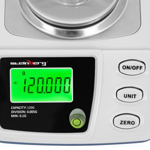 Waga laboratoryjna precyzyjna z osłoną 0.1-120 g / 0.005 g Waga laboratoryjna precyzyjna z osłoną 0.1-120 g / 0.005 g