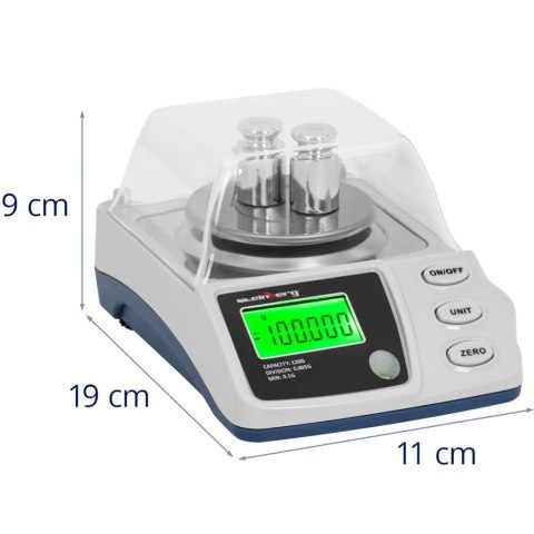 Waga laboratoryjna precyzyjna z osłoną 0.1-120 g / 0.005 g Waga laboratoryjna precyzyjna z osłoną 0.1-120 g / 0.005 g