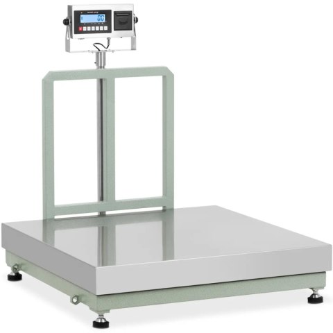 Waga platformowa z drukarką etykiet LCD 100 x 100 cm 1000 kg / 100 g Waga platformowa z drukarką etykiet LCD 100 x 100 cm 1000 kg / 100 g