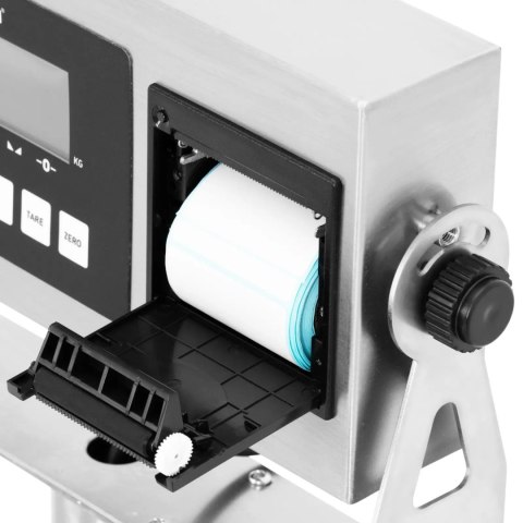 Waga platformowa z drukarką etykiet LCD 50 x 40 cm 300 kg / 10 g Waga platformowa z drukarką etykiet LCD 50 x 40 cm 300 kg / 10 g
