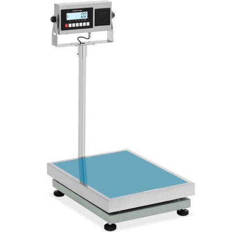 Waga platformowa z drukarką etykiet LCD 60 x 45 cm 300 kg / 10 g Waga platformowa z drukarką etykiet LCD 60 x 45 cm 300 kg / 10 g