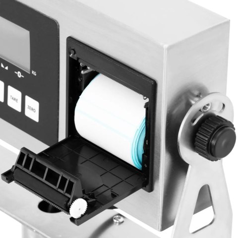 Waga platformowa z drukarką etykiet LCD 60 x 45 cm 300 kg / 10 g Waga platformowa z drukarką etykiet LCD 60 x 45 cm 300 kg / 10 g