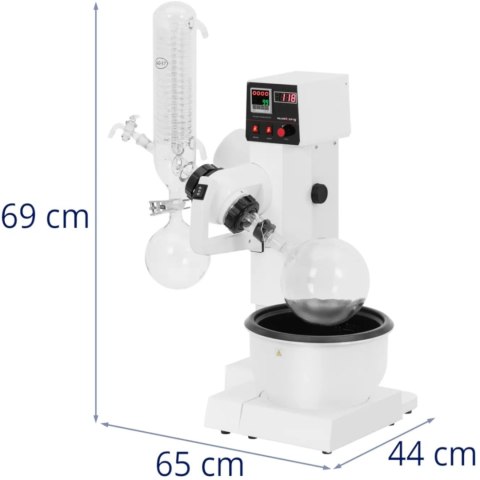 Wyparka próżniowa obrotowa do laboratorium 1 l 200 obr./min 40 W Wyparka próżniowa obrotowa do laboratorium 1 l 200 obr./min 40 W