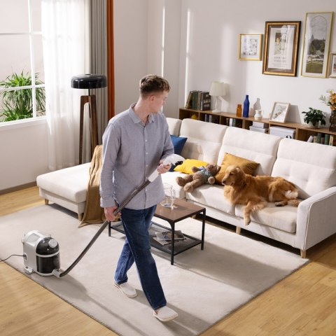 Odkurzacz piorący parownica Deep Cleaning 1900W z funkcją czyszczenia parowego B200 - szary Odkurzacz piorący parownica Deep Cleaning 1900W z funkcją czyszczenia parowego B200 - szary