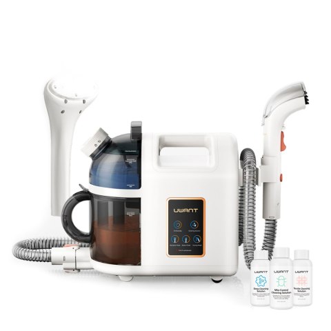 Odkurzacz piorący parownica Deep Cleaning 1900W z funkcją czyszczenia parowego B200 + szczotka - biały Odkurzacz piorący parownica Deep Cleaning 1900W z funkcją czyszczenia parowego B200 + szczotka - biały