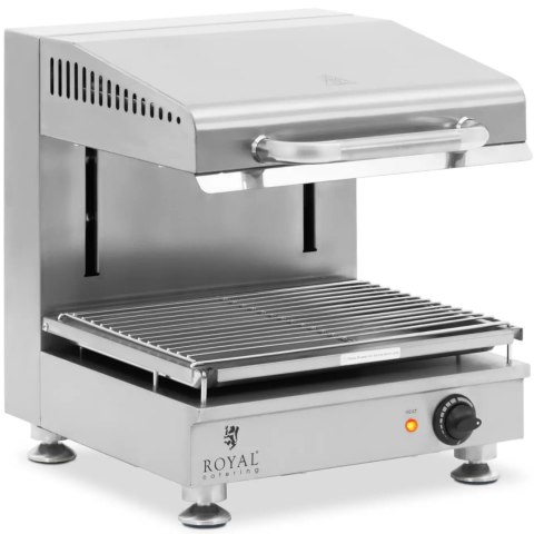 Opiekacz salamanader do zapiekanek pity z regulacją wysokości 45 cm 230 V 2800 W Opiekacz salamanader do zapiekanek pity z regulacją wysokości 45 cm 230 V 2800 W