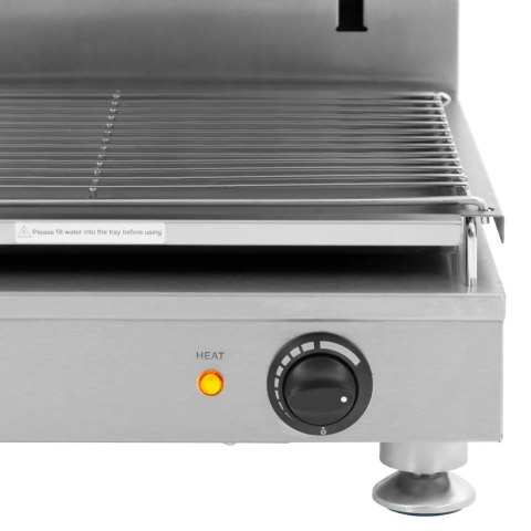 Opiekacz salamanader do zapiekanek pity z regulacją wysokości 45 cm 230 V 2800 W Opiekacz salamanader do zapiekanek pity z regulacją wysokości 45 cm 230 V 2800 W