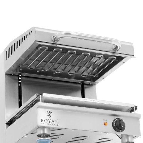 Opiekacz salamanader do zapiekanek pity z regulacją wysokości 45 cm 230 V 2800 W Opiekacz salamanader do zapiekanek pity z regulacją wysokości 45 cm 230 V 2800 W