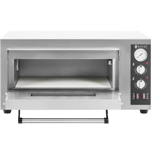 Piec do pizzy elektryczny z kamieniem szamotowym na 4 pizze śr. 25 cm 4200 W Piec do pizzy elektryczny z kamieniem szamotowym na 4 pizze śr. 25 cm 4200 W