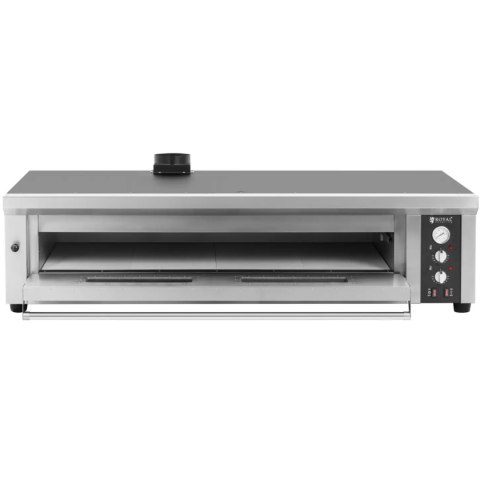 Piec do pizzy elektryczny z szamotem na 8 pizz śr. 33 cm 400 V 8400 W Piec do pizzy elektryczny z szamotem na 8 pizz śr. 33 cm 400 V 8400 W