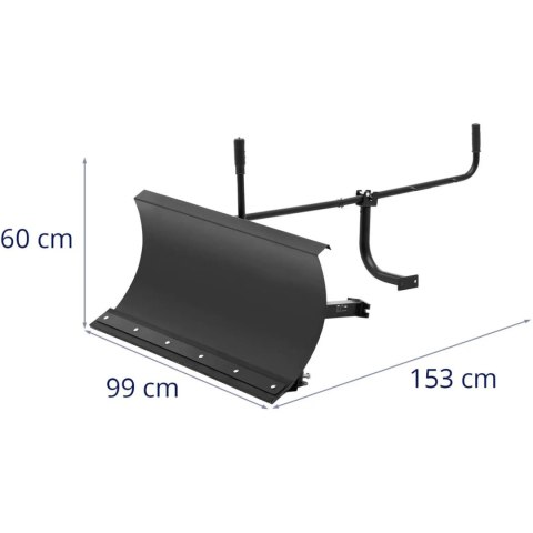Pług spych śnieżny do taczki spalinowej HT-MD-300 STAL 153 x 99 x 60 cm Pług spych śnieżny do taczki spalinowej HT-MD-300 STAL 153 x 99 x 60 cm