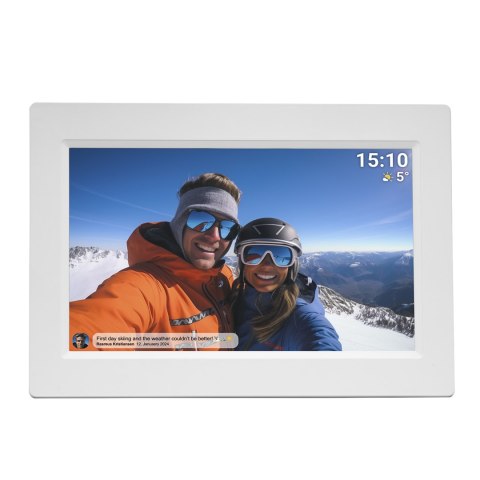 Ramka cyfrowa 10.1'' 16GB microSD Frameo PFF-1015W - biała Ramka cyfrowa 10.1'' 16GB microSD Frameo PFF-1015W - biała