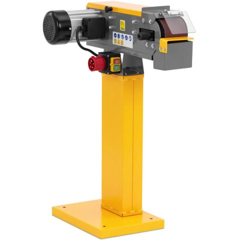 Szlifierka taśmowa pasowa do metalu stojąca 100 mm 400 V 1500 W Szlifierka taśmowa pasowa do metalu stojąca 100 mm 400 V 1500 W