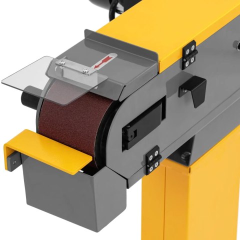 Szlifierka taśmowa pasowa do metalu stojąca 100 mm 400 V 1500 W Szlifierka taśmowa pasowa do metalu stojąca 100 mm 400 V 1500 W