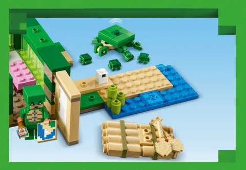 21254 - LEGO Minecraft - Domek na plaży żółwi 21254 - LEGO Minecraft - Domek na plaży żółwi
