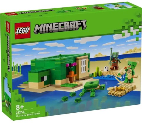 21254 - LEGO Minecraft - Domek na plaży żółwi 21254 - LEGO Minecraft - Domek na plaży żółwi