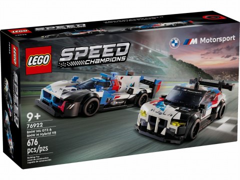 76922 - LEGO Speed Champions - Samochody wyścigowe BMW M4 GT3 & BMW M Hybrid V8 76922 - LEGO Speed Champions - Samochody wyścigowe BMW M4 GT3 & BMW M Hybrid V8