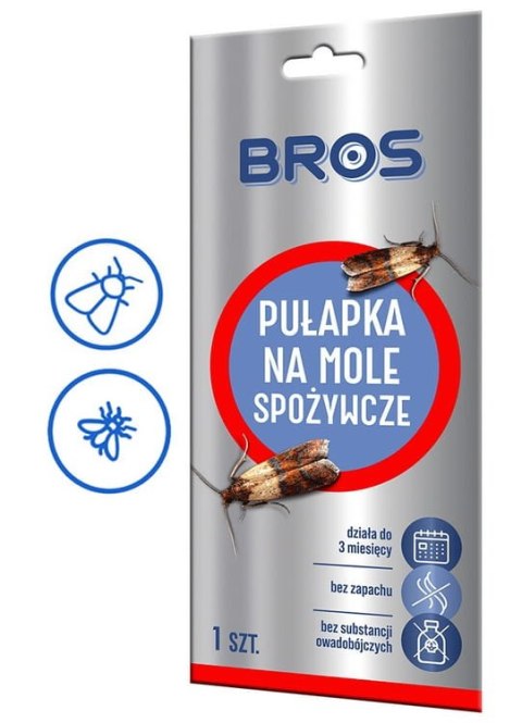 BROS - na mole spożywcze - 10 szt. BROS - na mole spożywcze - 10 szt.