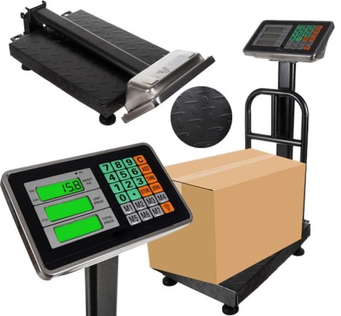 Waga Magazynowa Czarna do 150kg Waga Magazynowa Czarna do 150kg