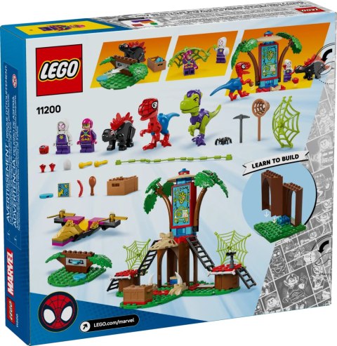 11200 - LEGO Super Heroes - Bitwa Spidey'ego i Gobby'ego przy domku na drzewie 11200 - LEGO Super Heroes - Bitwa Spidey'ego i Gobby'ego przy domku na drzewie
