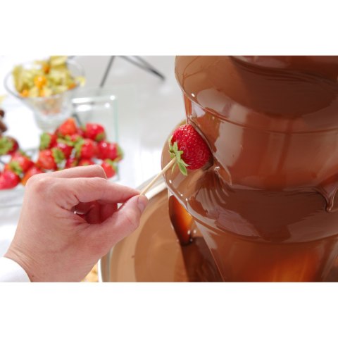 Fontanna do czekolady fondue 5 poziomów stalowa 265 W - Hendi 274156 Fontanna do czekolady fondue 5 poziomów stalowa 265 W - Hendi 274156
