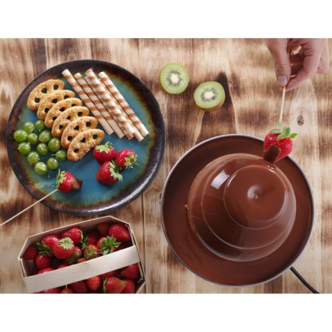 Fontanna do czekolady fondue 5 poziomów stalowa 265 W - Hendi 274156 Fontanna do czekolady fondue 5 poziomów stalowa 265 W - Hendi 274156