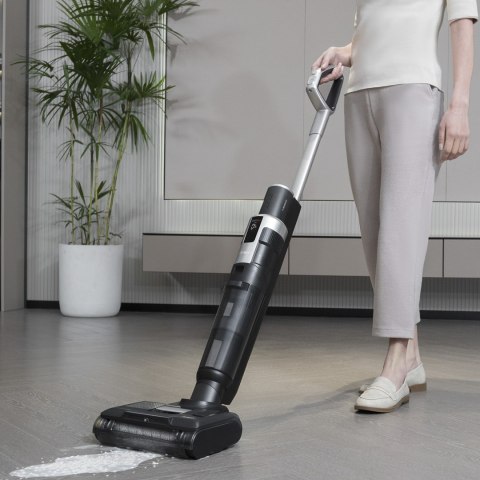 3w1 Bezprzewodowy odkurzacz myjka z mopem i szorowarka JIMMY HW9 300W - czarno srebrny 3w1 Bezprzewodowy odkurzacz myjka z mopem i szorowarka JIMMY HW9 300W - czarno srebrny