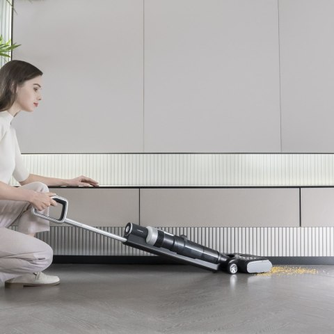 3w1 Bezprzewodowy odkurzacz myjka z mopem i szorowarka JIMMY HW9 300W - czarno srebrny 3w1 Bezprzewodowy odkurzacz myjka z mopem i szorowarka JIMMY HW9 300W - czarno srebrny