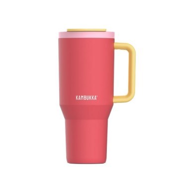 Kambukka Rio Tumbler Pink Papaya 950ml czerwony Kambukka Rio Tumbler Pink Papaya 950ml czerwony