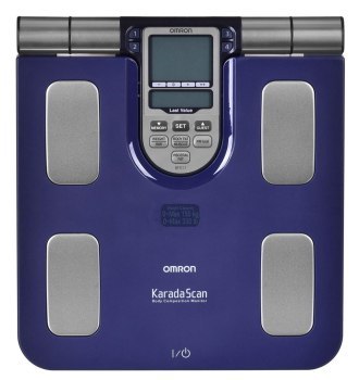Waga z analizatorem składu ciała Omron Body Comp Monitor BF511 Blue HBF-511B-E Waga z analizatorem składu ciała Omron Body Comp Monitor BF511 Blue HBF-511B-E